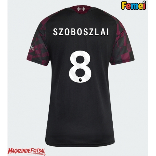 Liverpool Dominik Szoboszlai #8 Tricou Fotbal Replică 2026-27 Femei Treilea Liverpool Dominik Szoboszlai #8 Tricou Fotbal Replică 2026-27 Femei Treilea